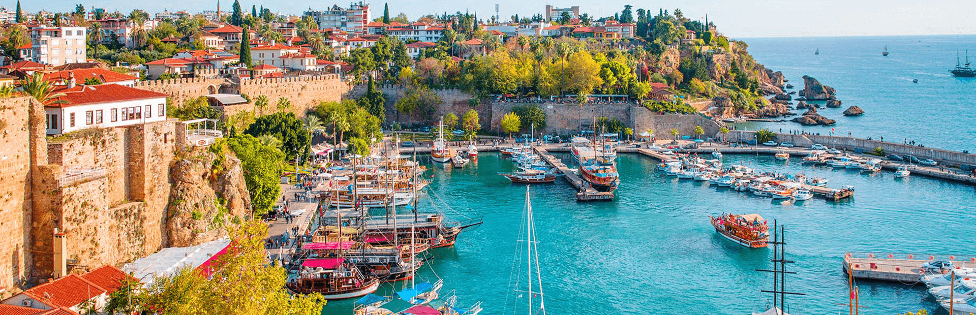Antalya Airport and Antalya City Center